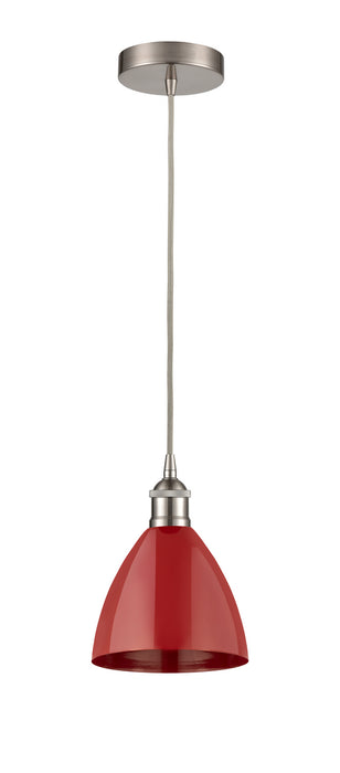 Innovations - 616-1P-SN-MBD-75-RD - One Light Mini Pendant - Edison - Brushed Satin Nickel