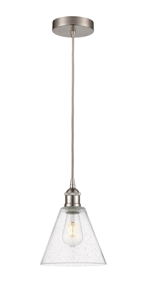 Innovations - 616-1P-SN-GBC-84-LED - LED Mini Pendant - Edison - Brushed Satin Nickel