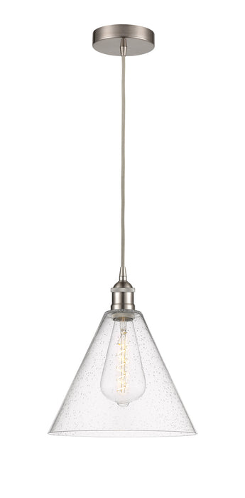 Innovations - 616-1P-SN-GBC-124-LED - LED Mini Pendant - Edison - Brushed Satin Nickel