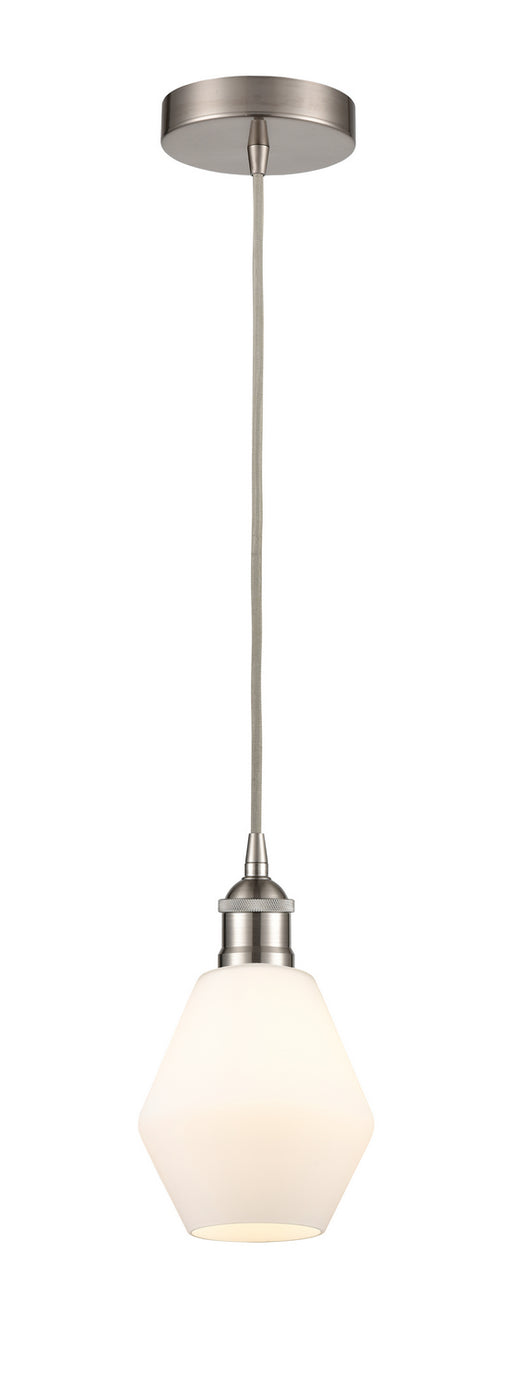 Innovations - 616-1P-SN-G651-6-LED - LED Mini Pendant - Edison - Brushed Satin Nickel