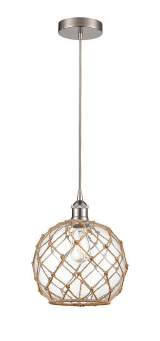 Innovations - 616-1P-SN-G122-10RB - One Light Mini Pendant - Edison - Brushed Satin Nickel