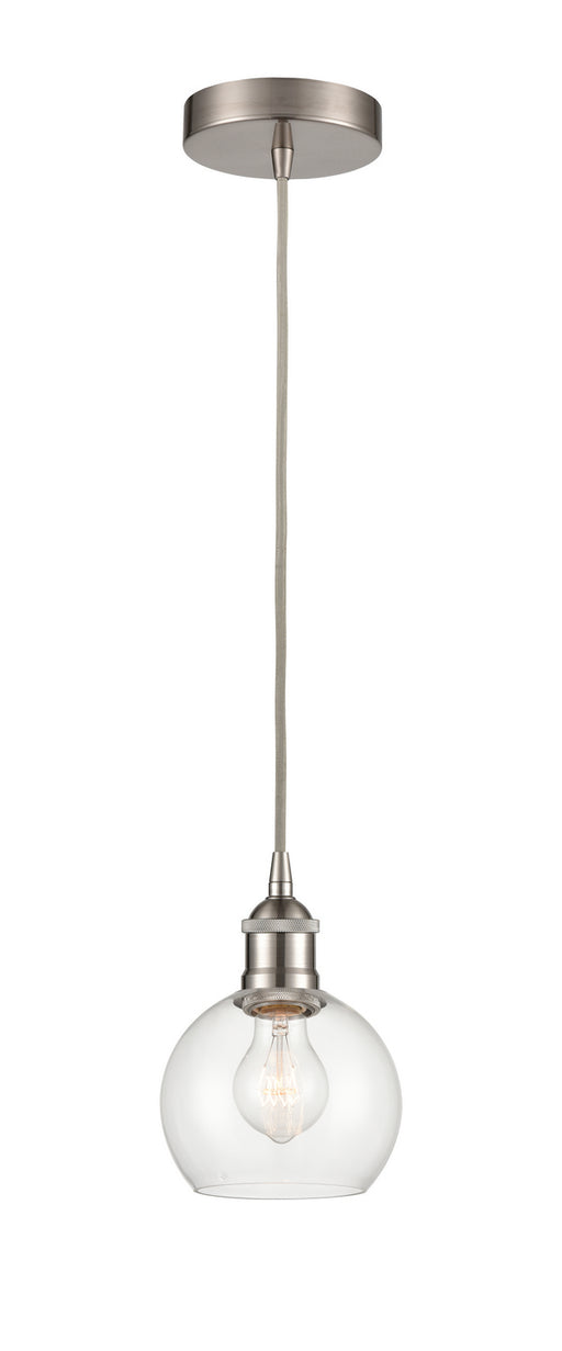 Innovations - 616-1P-SN-G122-6 - One Light Mini Pendant - Edison - Brushed Satin Nickel
