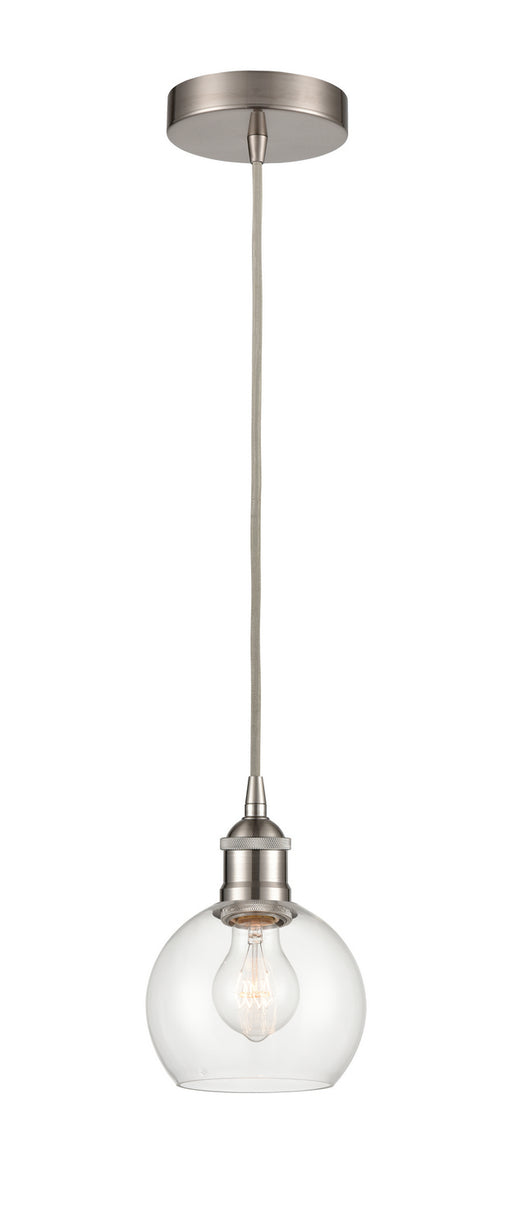 Innovations - 616-1P-SN-G122-6-LED - LED Mini Pendant - Edison - Brushed Satin Nickel