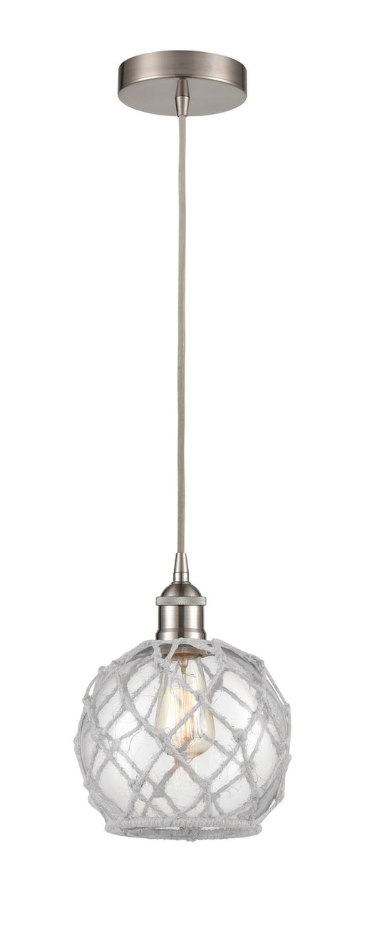 Innovations - 616-1P-SN-G122-8RW - One Light Mini Pendant - Edison - Brushed Satin Nickel
