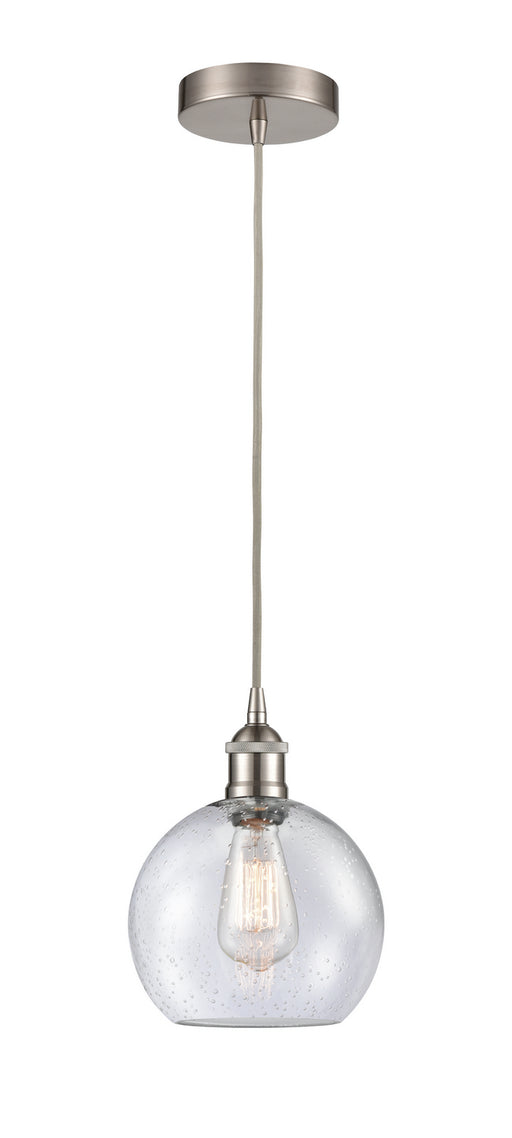Innovations - 616-1P-SN-G124-8-LED - LED Mini Pendant - Edison - Brushed Satin Nickel