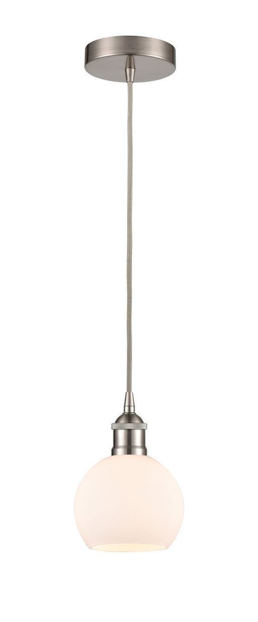 Innovations - 616-1P-SN-G121-6 - One Light Mini Pendant - Edison - Brushed Satin Nickel