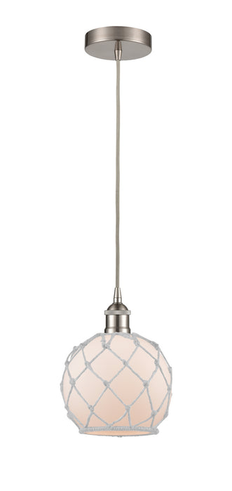 Innovations - 616-1P-SN-G121-8RW - One Light Mini Pendant - Edison - Brushed Satin Nickel