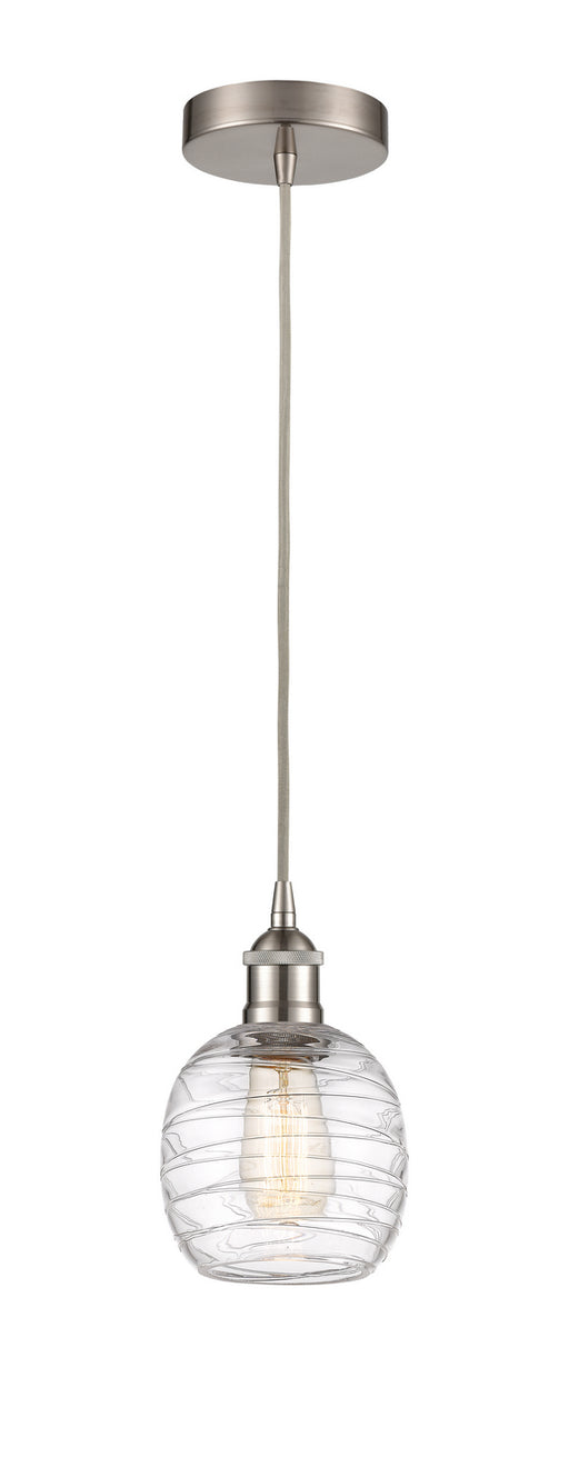Innovations - 616-1P-SN-G1013-LED - LED Mini Pendant - Edison - Brushed Satin Nickel