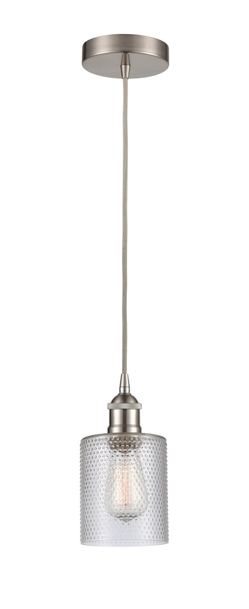 Innovations - 616-1P-SN-G112-LED - LED Mini Pendant - Edison - Brushed Satin Nickel