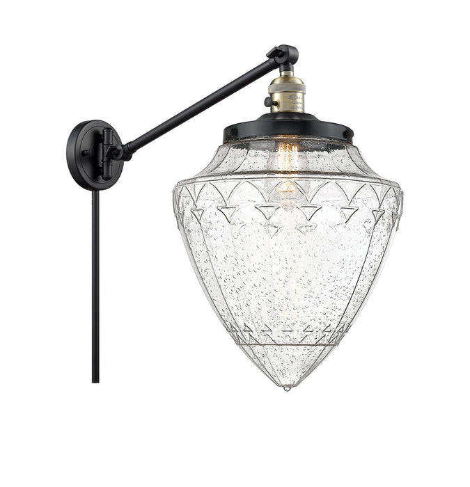 Innovations - 237-BAB-G664-12-LED - LED Swing Arm Lamp - Franklin Restoration - Black Antique Brass