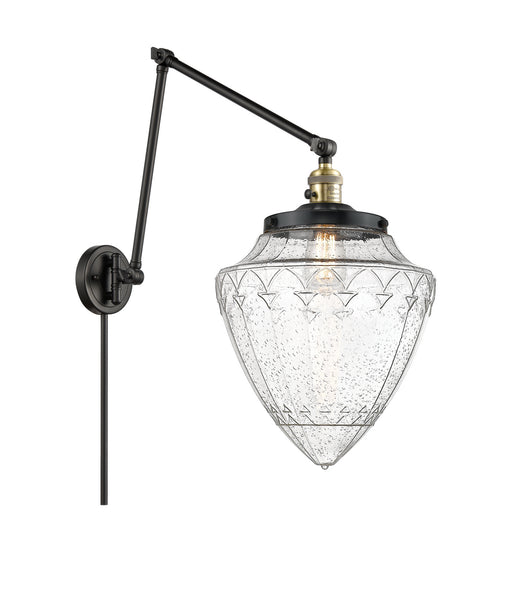 Innovations - 238-BAB-G664-12-LED - LED Swing Arm Lamp - Franklin Restoration - Black Antique Brass