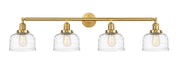 Innovations - 215-SG-G713 - Four Light Bath Vanity - Franklin Restoration - Satin Gold