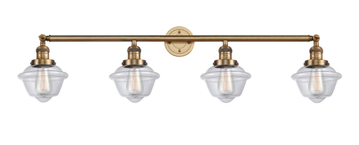 Innovations - 215-BB-G532 - Four Light Bath Vanity - Franklin Restoration - Brushed Brass