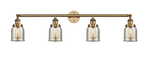 Innovations - 215-BB-G58 - Four Light Bath Vanity - Franklin Restoration - Brushed Brass