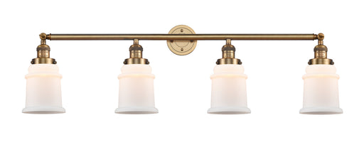 Innovations - 215-BB-G181 - Four Light Bath Vanity - Franklin Restoration - Brushed Brass