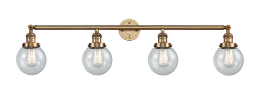 Innovations - 215-BB-G204-6-LED - LED Bath Vanity - Franklin Restoration - Brushed Brass