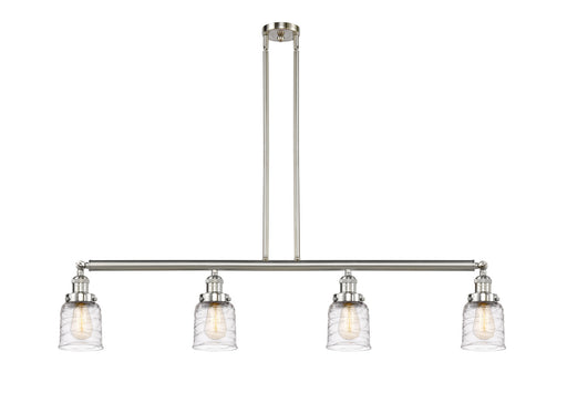 Innovations - 214-SN-G513 - Four Light Island Pendant - Franklin Restoration - Brushed Satin Nickel