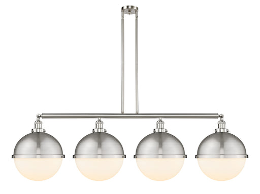 Innovations - 214-SN-HFS-121-SN - Four Light Island Pendant - Franklin Restoration - Brushed Satin Nickel