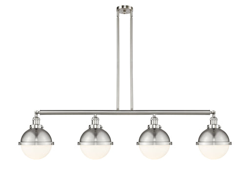 Innovations - 214-SN-HFS-81-SN - Four Light Island Pendant - Franklin Restoration - Brushed Satin Nickel