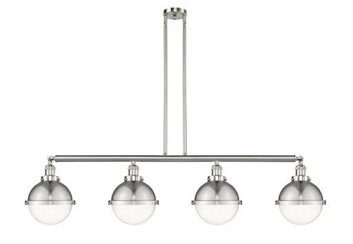 Innovations - 214-SN-HFS-82-SN - Four Light Island Pendant - Franklin Restoration - Brushed Satin Nickel