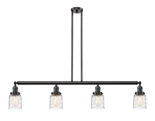 Innovations - 214-OB-G513 - Four Light Island Pendant - Franklin Restoration - Oil Rubbed Bronze