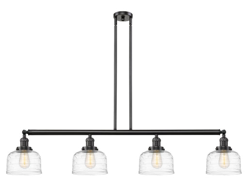 Innovations - 214-OB-G713 - Four Light Island Pendant - Franklin Restoration - Oil Rubbed Bronze