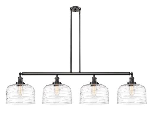 Innovations - 214-OB-G713-L - Four Light Island Pendant - Franklin Restoration - Oil Rubbed Bronze