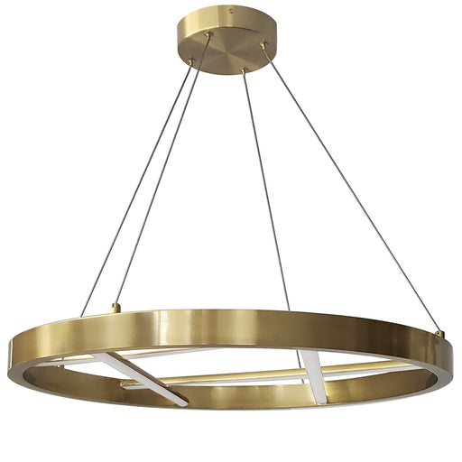 Dainolite Ltd - DNT-2440LEDC-AGB - LED Pendant - Dante - Aged Brass