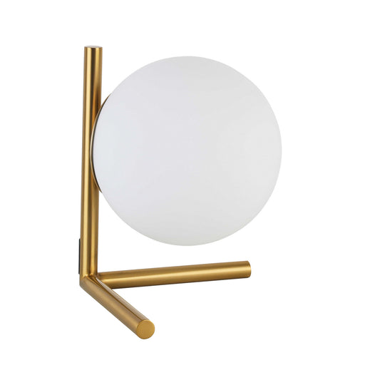 Dainolite Ltd - FOL-101T-AGB - One Light Table Lamp - Folgar - Aged Brass