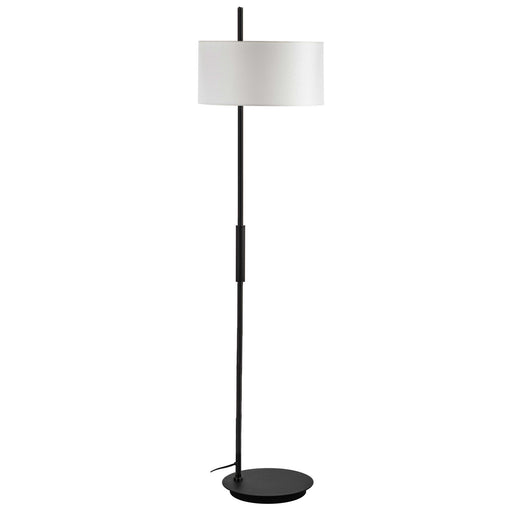 Dainolite Ltd - FTG-622F-MB-WH - One Light Floor Lamp - Fitzgerald - Matte Black