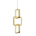 Dainolite Ltd - PTY-1522LEDP-AGB - LED Pendant - Patsy - Aged Brass