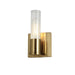 Dainolite Ltd - TBE-41W-AGB - One Light Wall Sconce - Tube - Aged Brass