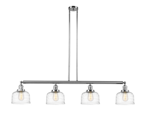 Innovations - 214-PC-G713 - Four Light Island Pendant - Franklin Restoration - Polished Chrome