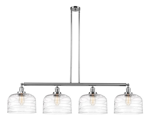 Innovations - 214-PC-G713-L - Four Light Island Pendant - Franklin Restoration - Polished Chrome