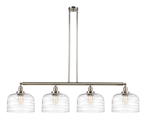 Innovations - 214-PN-G713-L - Four Light Island Pendant - Franklin Restoration - Polished Nickel