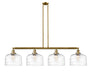 Innovations - 214-BB-G713-L-LED - LED Island Pendant - Franklin Restoration - Brushed Brass