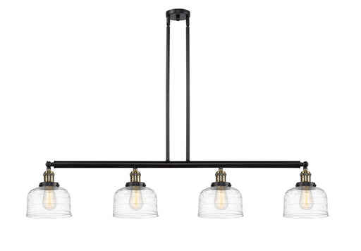 Innovations - 214-BAB-G713 - Four Light Island Pendant - Franklin Restoration - Black Antique Brass