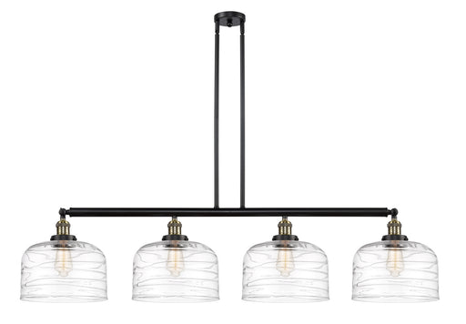 Innovations - 214-BAB-G713-L - Four Light Island Pendant - Franklin Restoration - Black Antique Brass