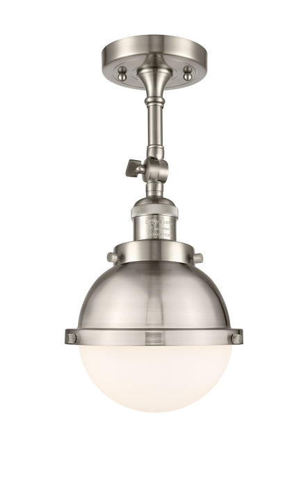 Innovations - 201F-SN-HFS-61-SN - One Light Semi-Flush Mount - Franklin Restoration - Brushed Satin Nickel