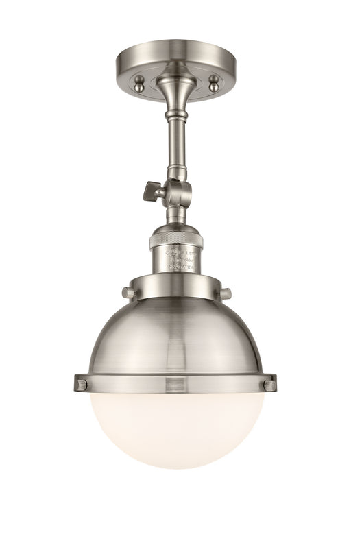 Innovations - 201F-SN-HFS-61-SN - One Light Semi-Flush Mount - Franklin Restoration - Brushed Satin Nickel