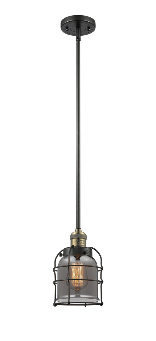 Innovations - 201S-BAB-G53-CE - One Light Mini Pendant - Franklin Restoration - Black Antique Brass