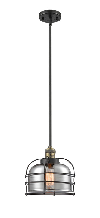 Innovations - 201S-BAB-G73-CE - One Light Mini Pendant - Franklin Restoration - Black Antique Brass