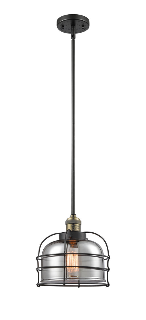 Innovations - 201S-BAB-G73-CE - One Light Mini Pendant - Franklin Restoration - Black Antique Brass