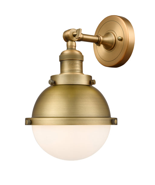 Innovations - 203-BB-HFS-61-BB-LED - LED Wall Sconce - Franklin Restoration - Brushed Brass