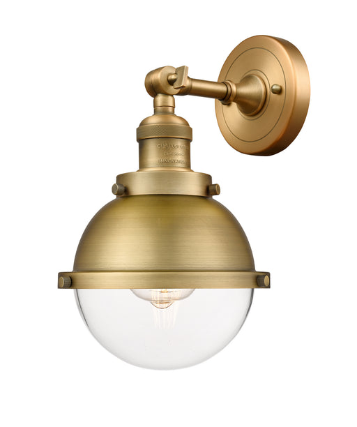 Innovations - 203-BB-HFS-62-BB - One Light Wall Sconce - Franklin Restoration - Brushed Brass