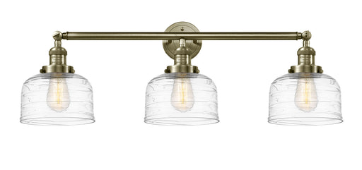 Innovations - 205-AB-G713 - Three Light Bath Vanity - Franklin Restoration - Antique Brass