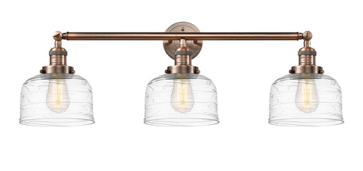 Innovations - 205-AC-G713 - Three Light Bath Vanity - Franklin Restoration - Antique Copper