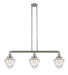 Innovations - 213-SN-G664-7 - Three Light Island Pendant - Franklin Restoration - Brushed Satin Nickel