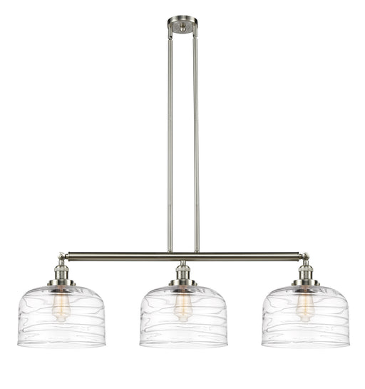 Innovations - 213-SN-G713-L-LED - LED Island Pendant - Franklin Restoration - Brushed Satin Nickel