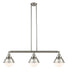 Innovations - 213-SN-HFS-61-SN - Three Light Island Pendant - Franklin Restoration - Brushed Satin Nickel